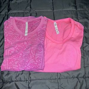 BUNDLE!! Lululemon swiftly techs size 8